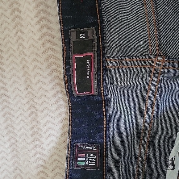 Raw BOUTIQUE Paint Splatter Jeans XL - Picture 6 of 11